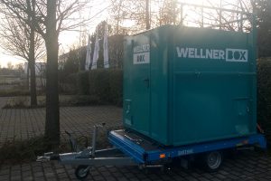 Transportbereite WellnerBOX