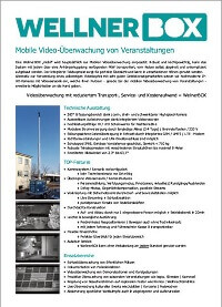 Flyer Videoüberwachung von Veranstaltungen-deutsch