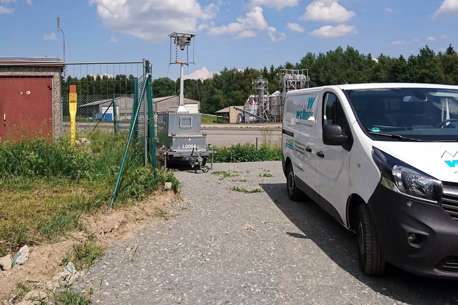 Mobile video surveillance for Mitgas at Daßlitz
