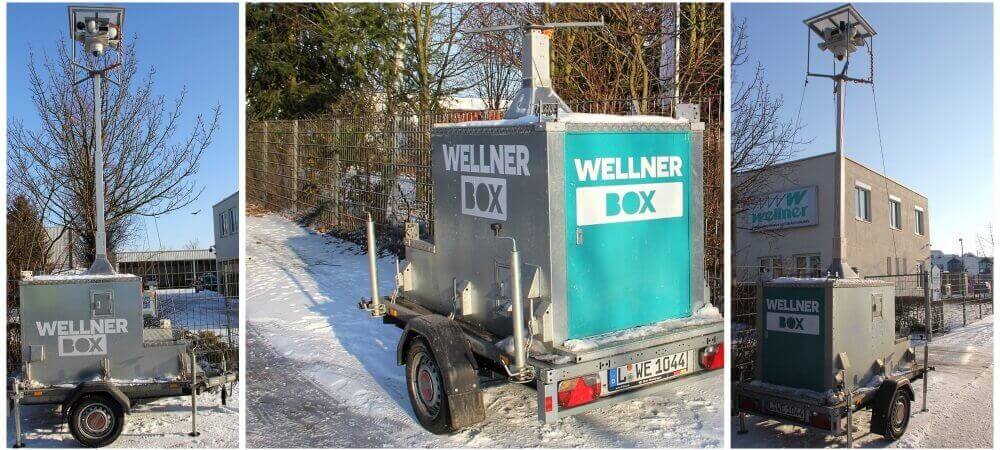 The WellnerBOX can be used in snow and cold in any terrain...ideal for winter sports events of all kinds.