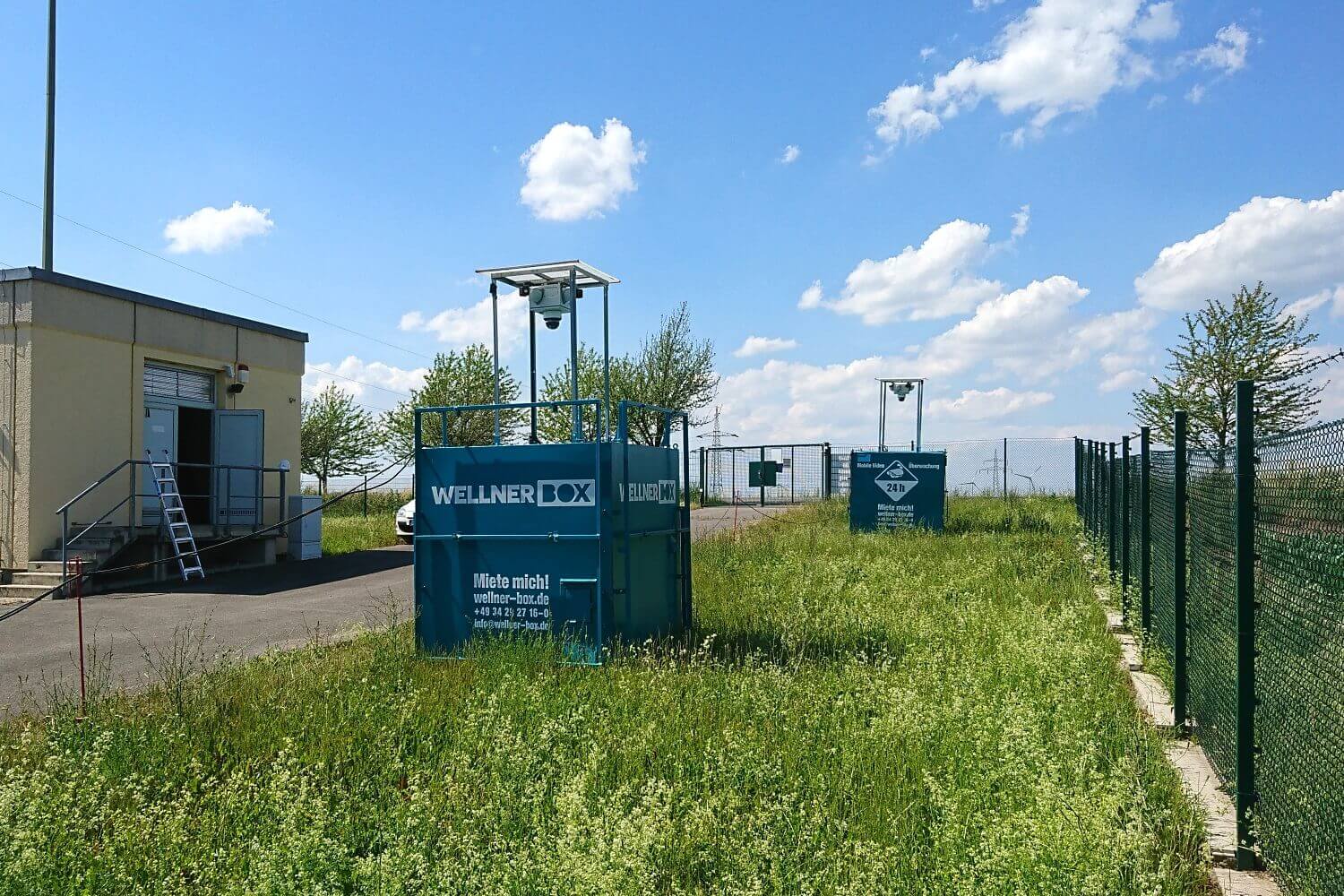 Combined against sabotage and theft - WellnerBOXes in a transformer station